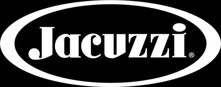 logo escrito jacuzzi em preto